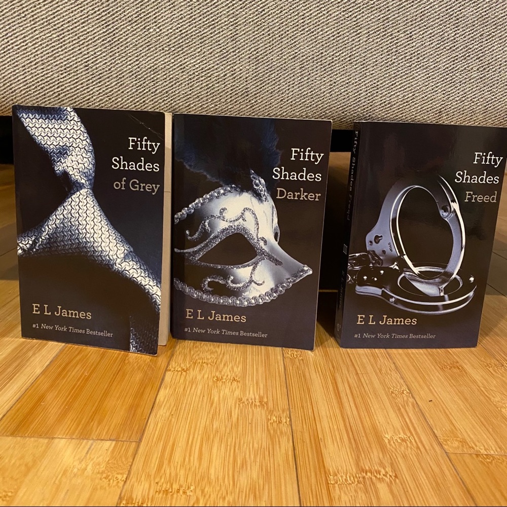 Fifty Shades Trilogy Books paperback